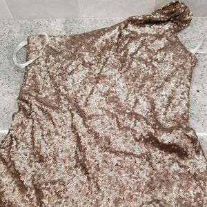 Christina Wu full length sequin dress
